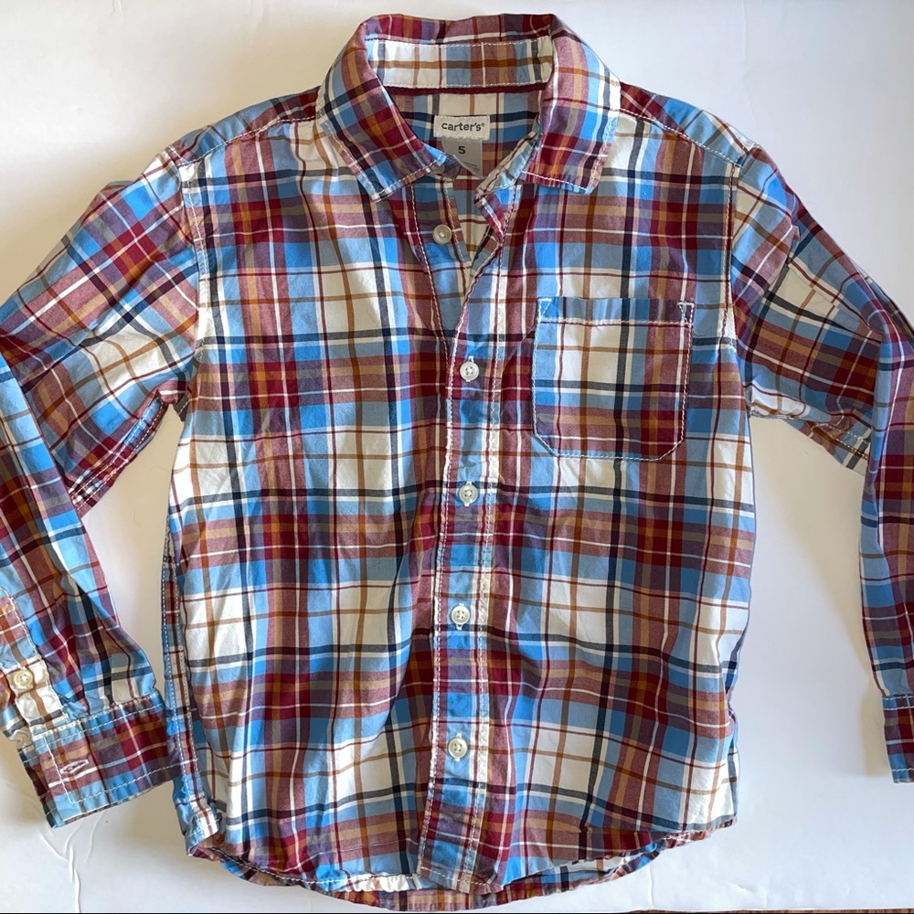 Carter’s Plaid Button Down